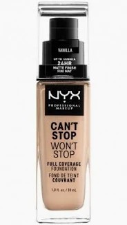 NYX make-up Can´t Stop Vanilla , 30ml