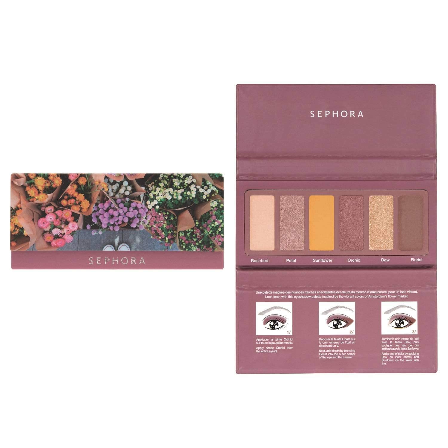 Sephora Paleta očných tieňov - Fresh Florals