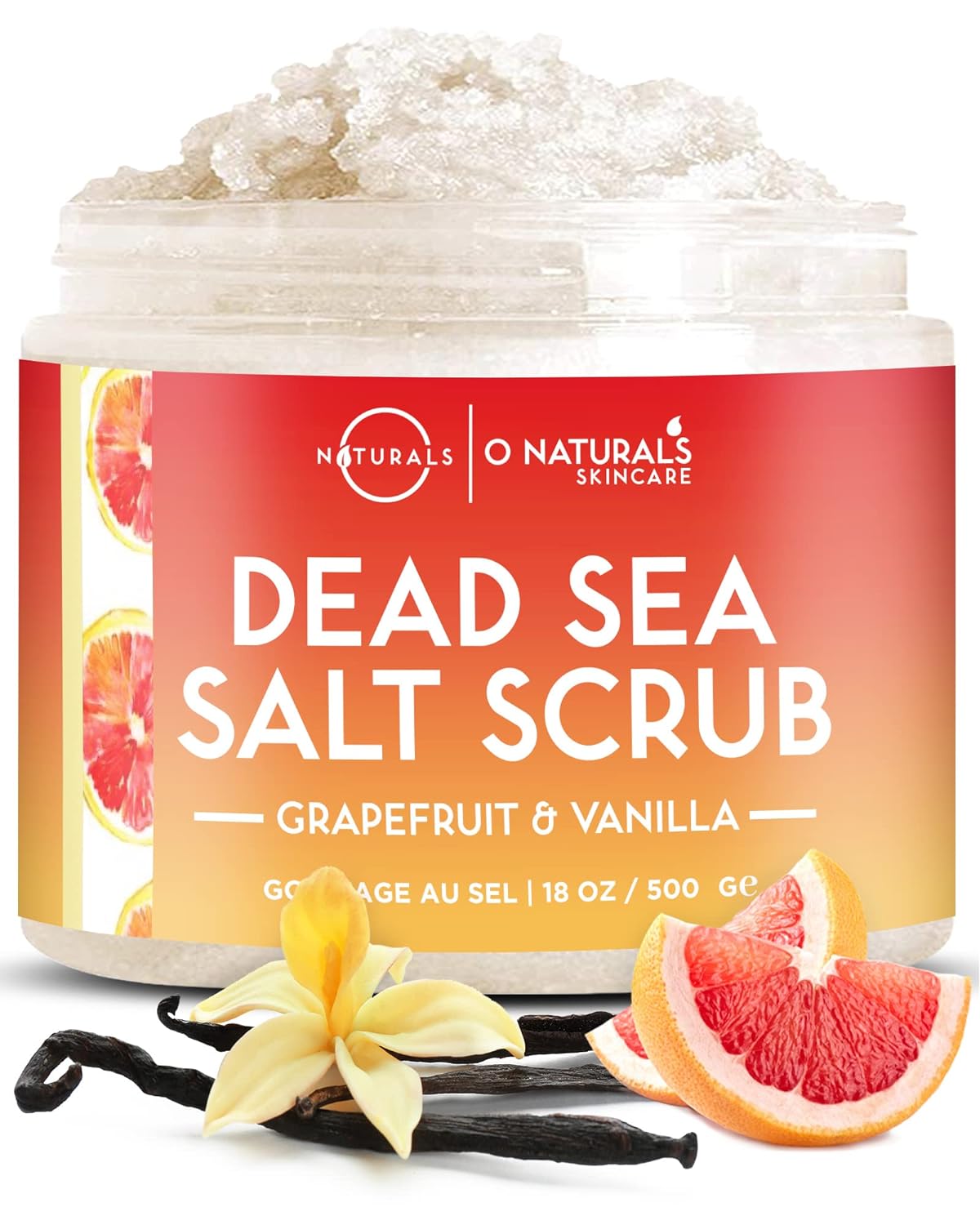 NATURALS scrub - telový peeling 500g