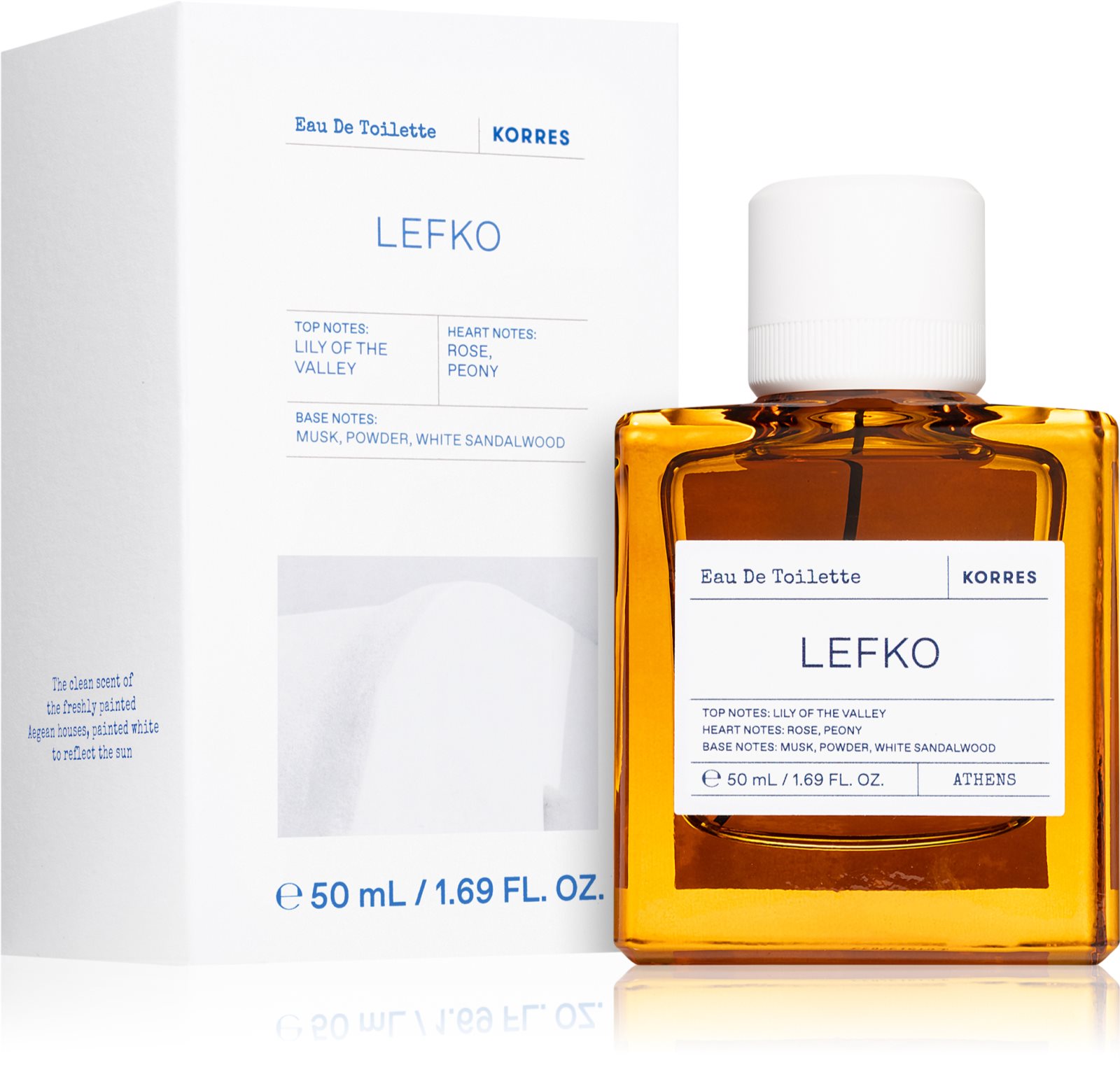 Korres Lefko toaletná voda unisex 50ml