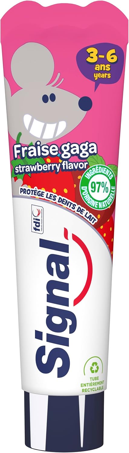Signal detská zubná pasta Fraise gaga, 50 ml