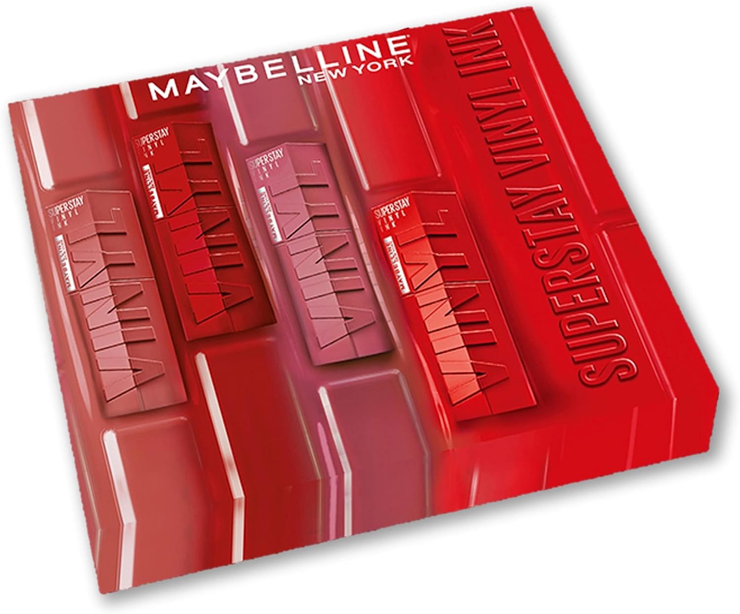 Maybelline New York - Súprava tekutých rúžov, Sada 4 odtieňov
