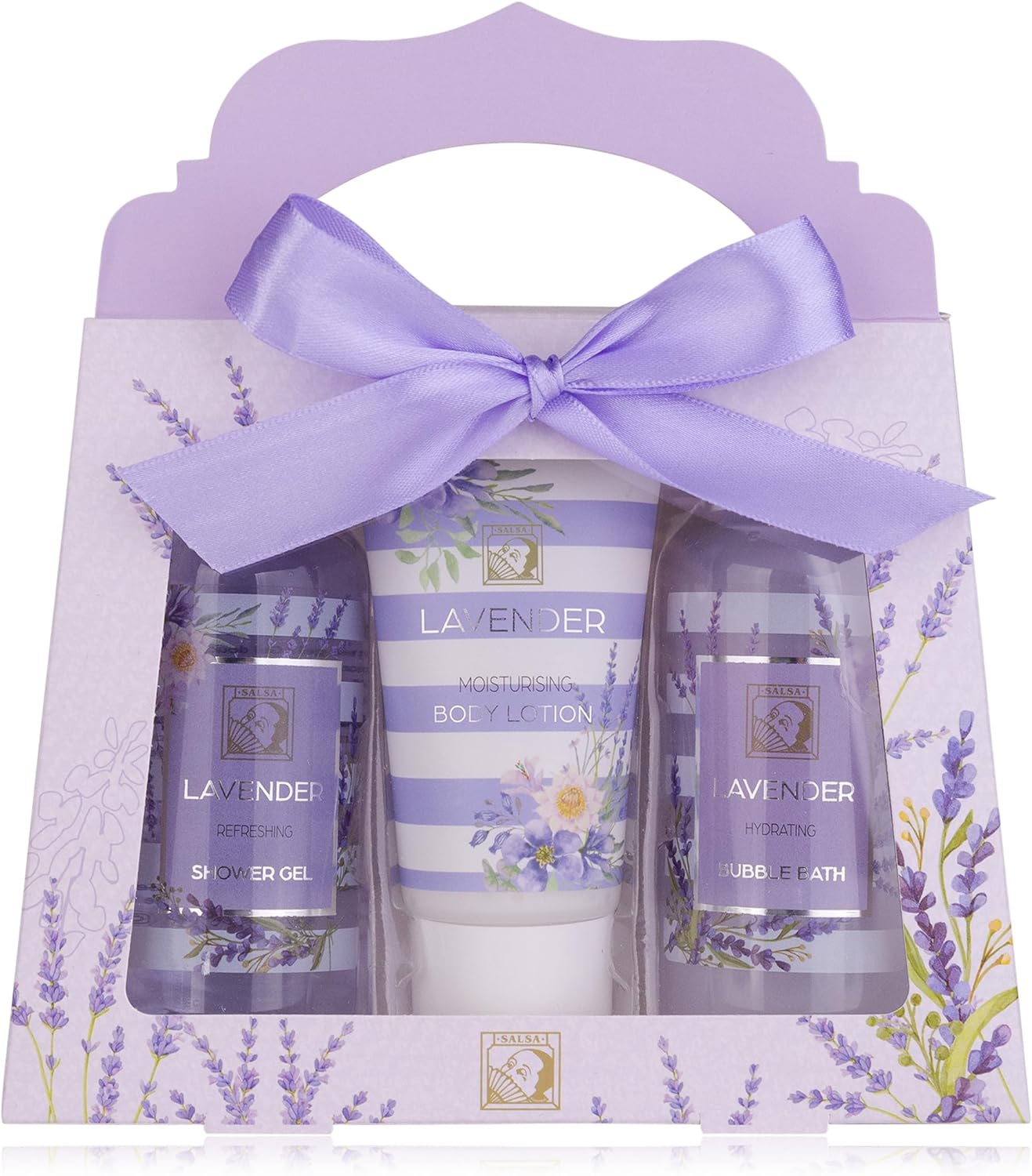 Accentra dámska darčeková sprchová súprava LAVENDER 3ks