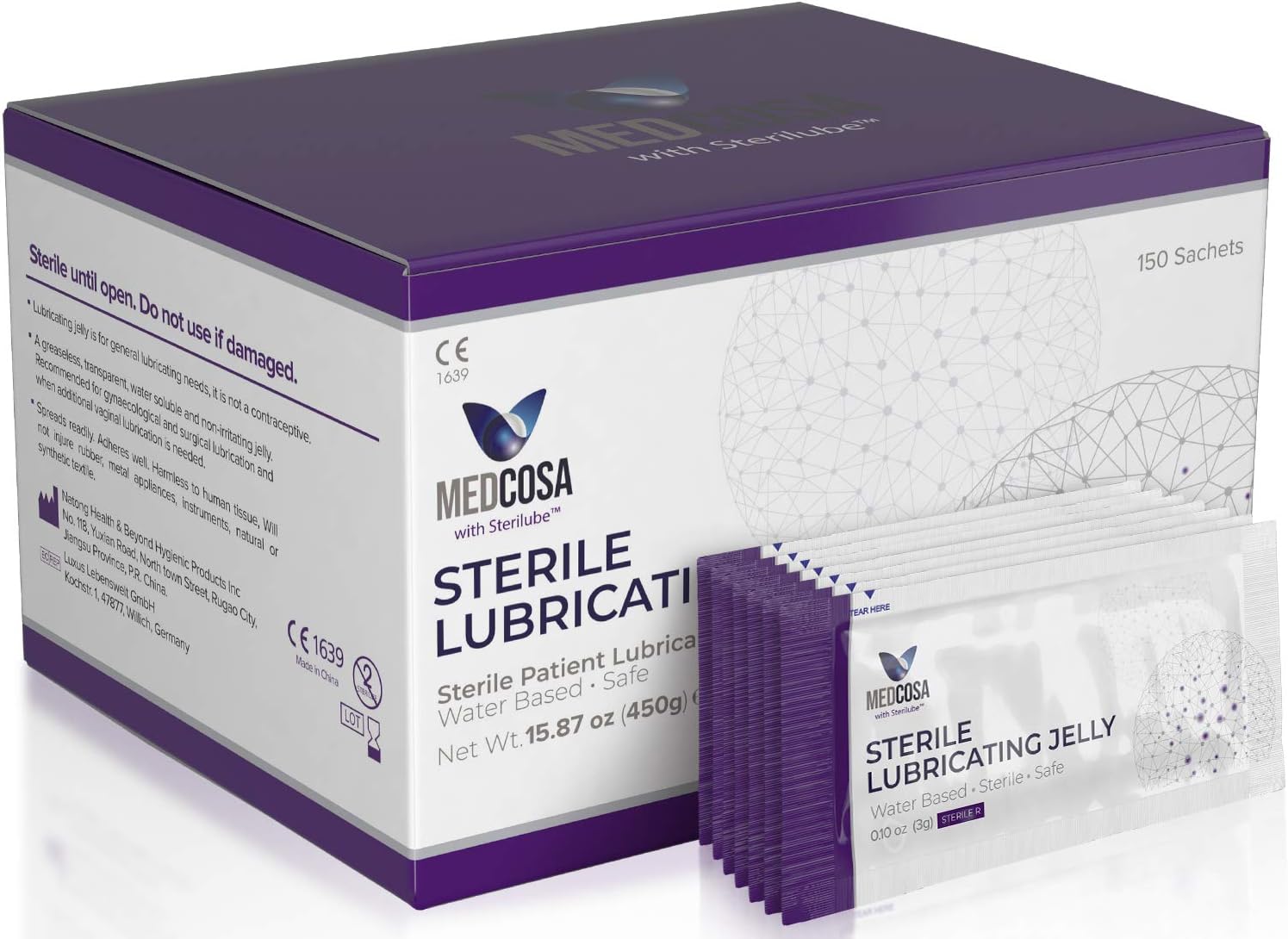 MEDCOSA sterilne lubrikačné gély 150x3g