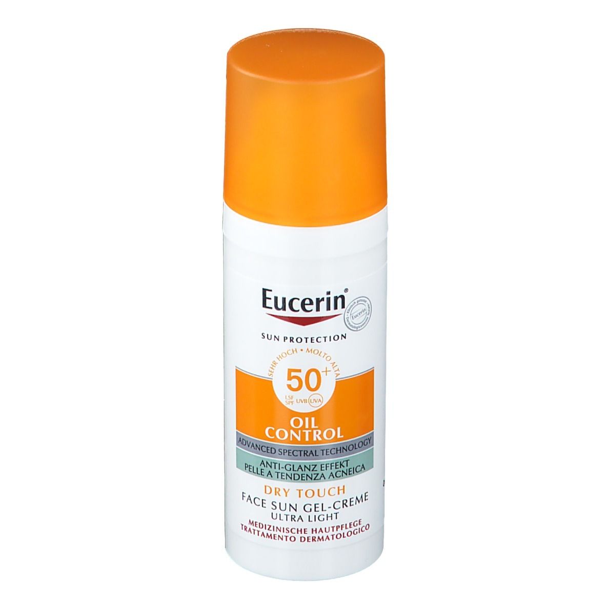 Eucerin Sun Oil Control krémový gél na tvár SPF 50+, 50ml