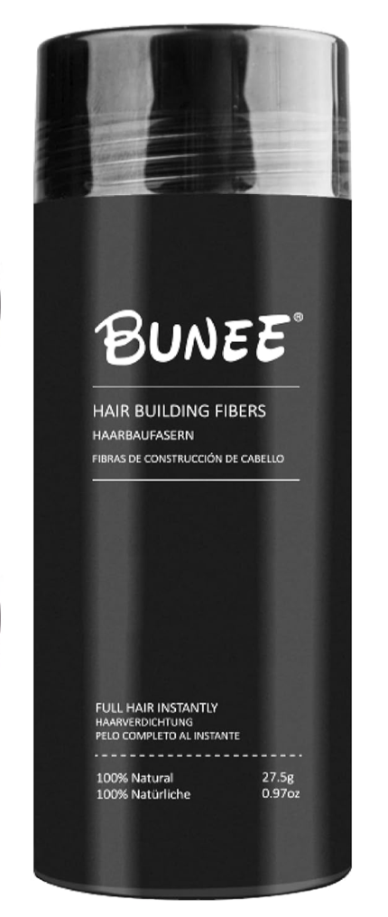 BUNEE Mikrovlákna na zahustenie vlasov Čierna 27,5g