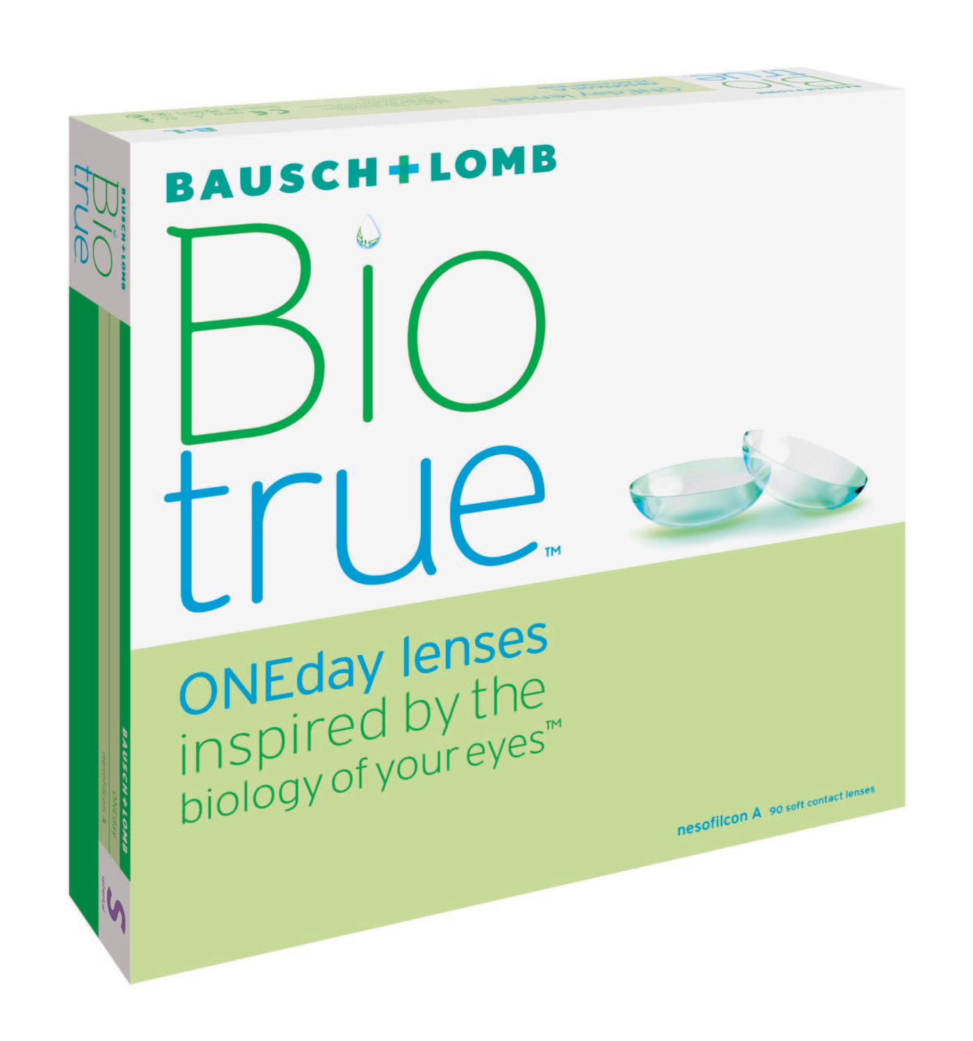 Bausch & Lomb Bausch + Lomb Bio True jednodňové šošovky 88 ks -2.00 NEKOMPLETNÉ BALENIE