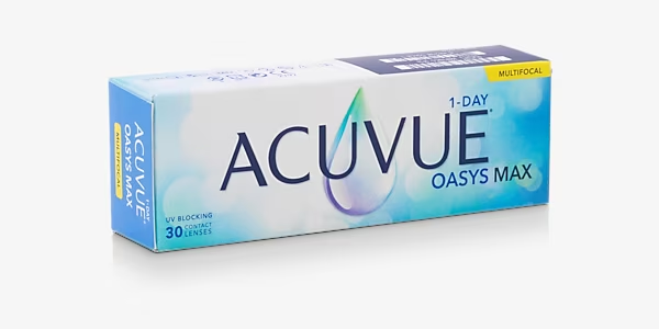 Acuvue Oasys Max 1-Day (30 šošoviek), -8.00