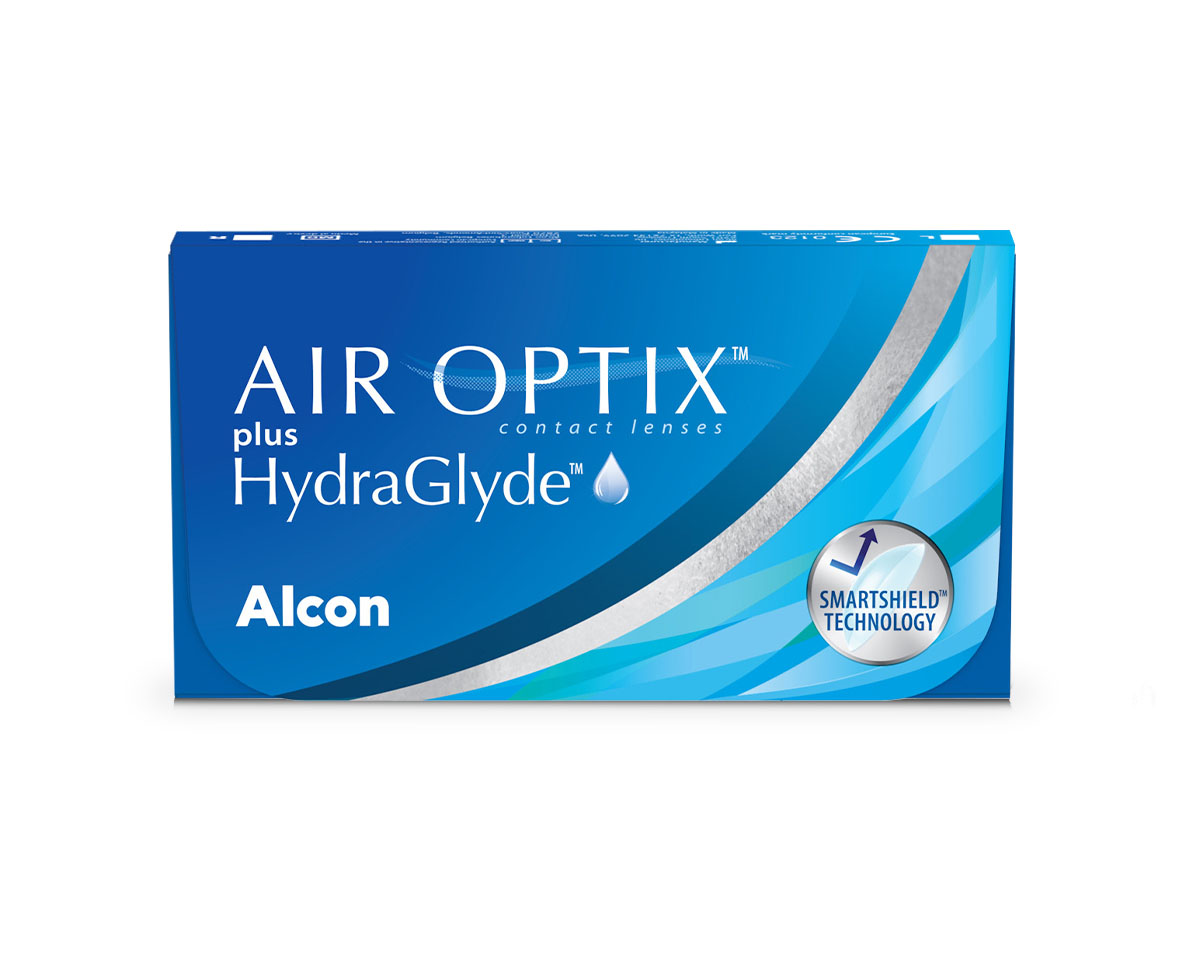 Air Optix Plus Hydraglyde 6 šošoviek -2.75