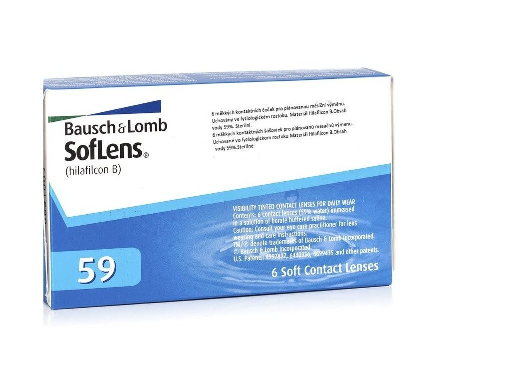 Bausch & Lomb Bausch Lomb Softlens 6 šošoviek -3.75