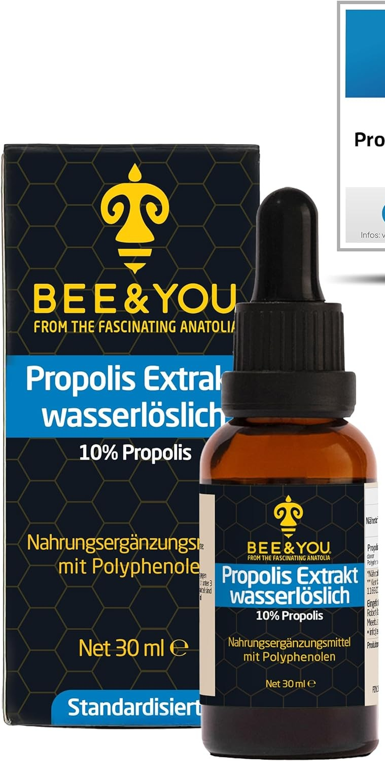 BEE & YOU BEE&YOU propolisová tinktúra kvapky, vo vode rozpustný extrakt 10% 30 ml