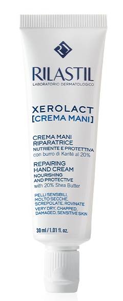 Rilastil Xerolact regeneračný krém na ruky, 30 ml