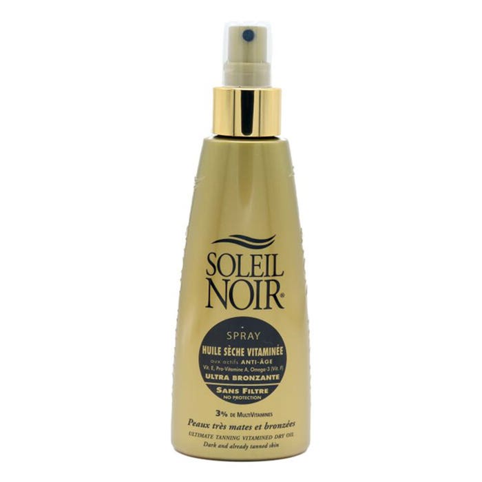 SOLEIL NOIR Ultra opalovací vitamínový suchý olej 150ml