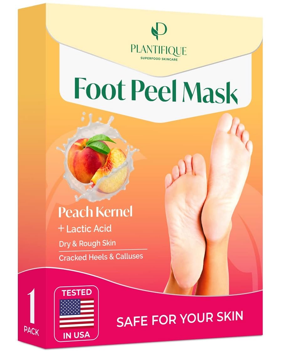 PLANTIFIQUE Peelingová maska na nohy 1x 70ml