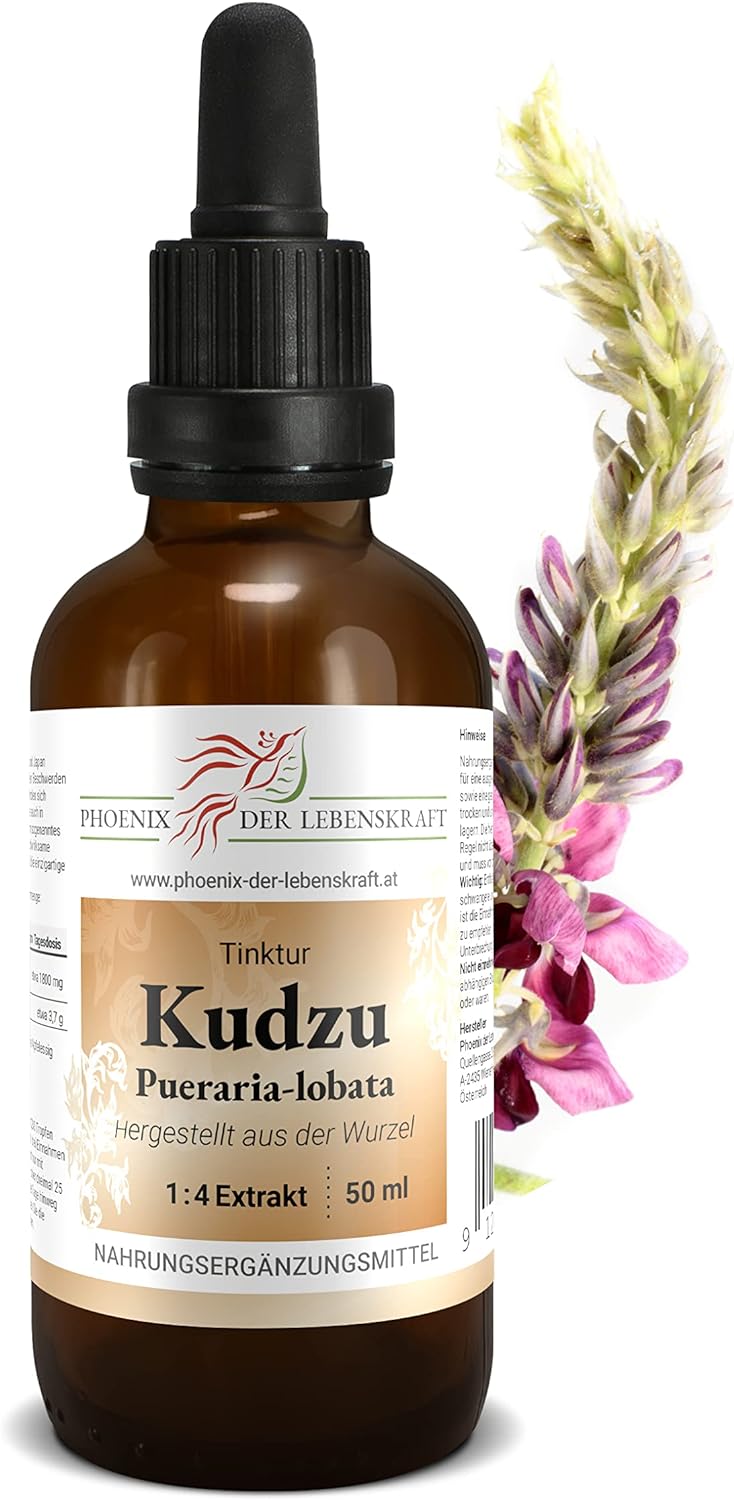 Phoenix der lebenskraft Kudzu tinktúra – 50 ml, kvapky Pueraria lobata, extrakt 1:4