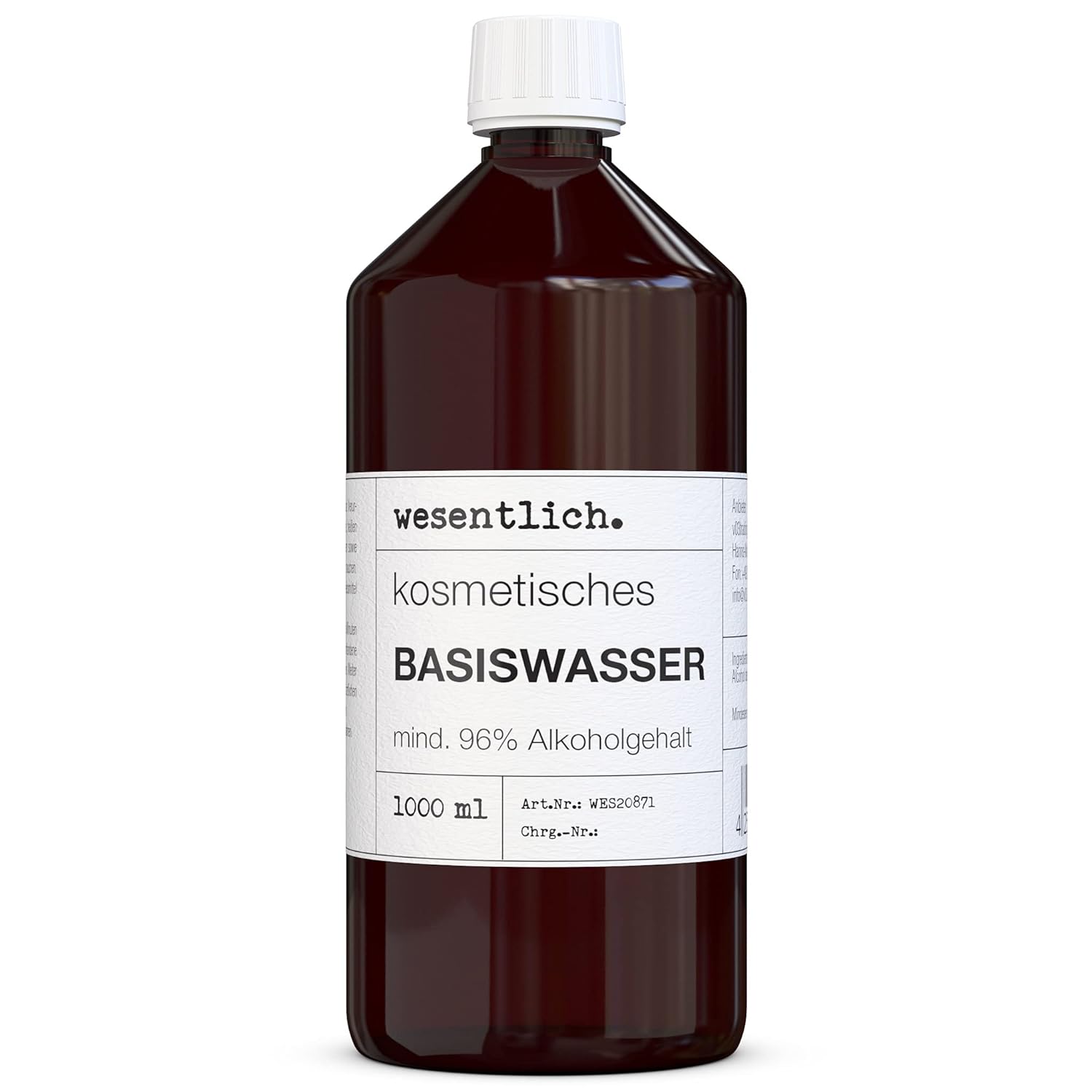 Wesentlich - Kosmetisches Basiswasser, 1000 ml