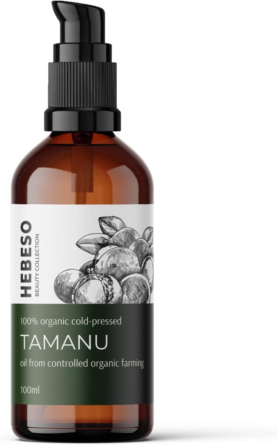 HEBESO Hebeso,Tamanu olej 100% bio za studena lisovaný 100 ml