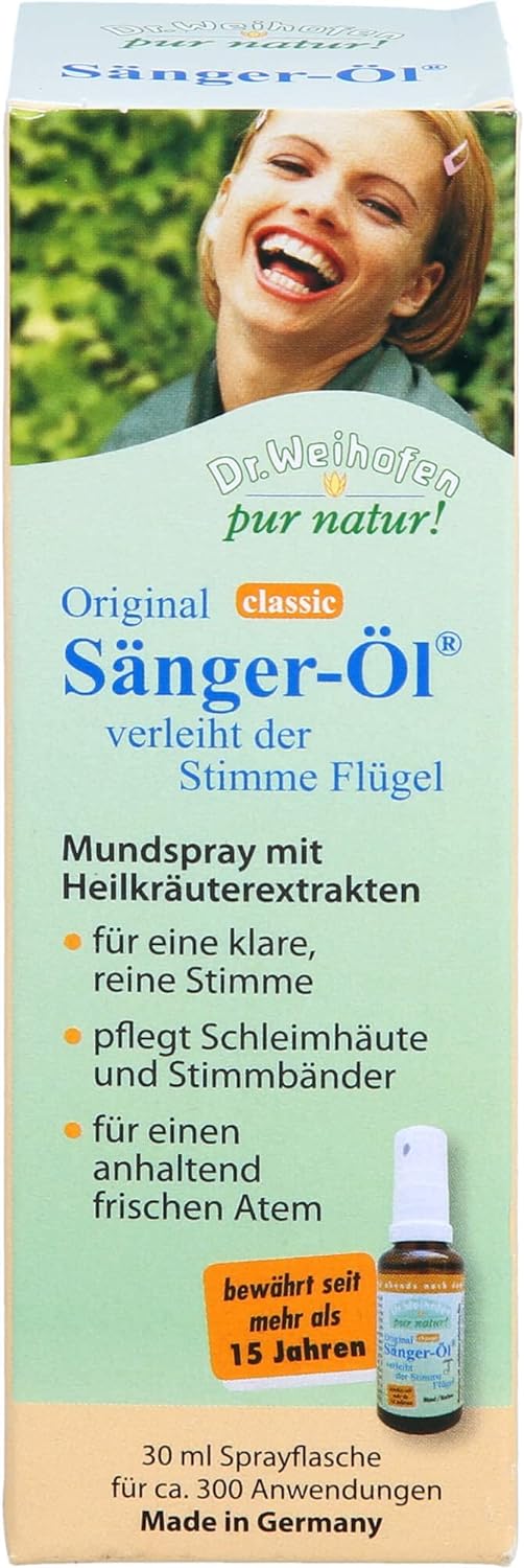 Dr. Weihofen Sänger-Öl pur natur ústny sprej 30ml
