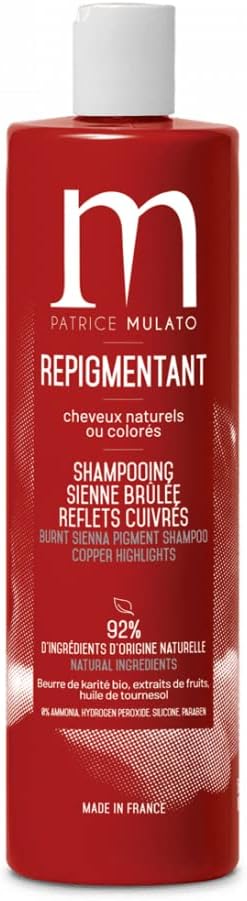 Patrice Mulato - Repigmentačný šampón Sienne Brulée, 500 ml