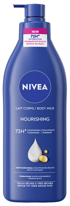 NIVEA Rich Nourishing Telové mlieko bohatá 72-hodinová hydratácia 400 ml