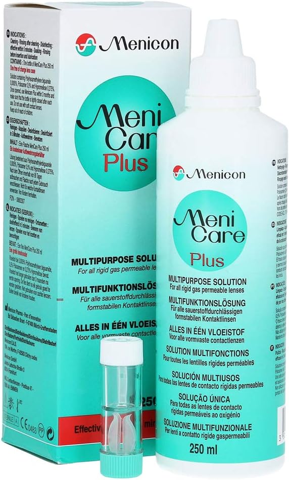 Menicon Meni Care Plus,Prípravok na starostlivosť o kontaktné šošovky 250 ml