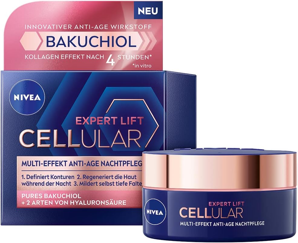 NIVEA Expert Filler Cellular Anti-Age nočná starostlivosť 50 ml
