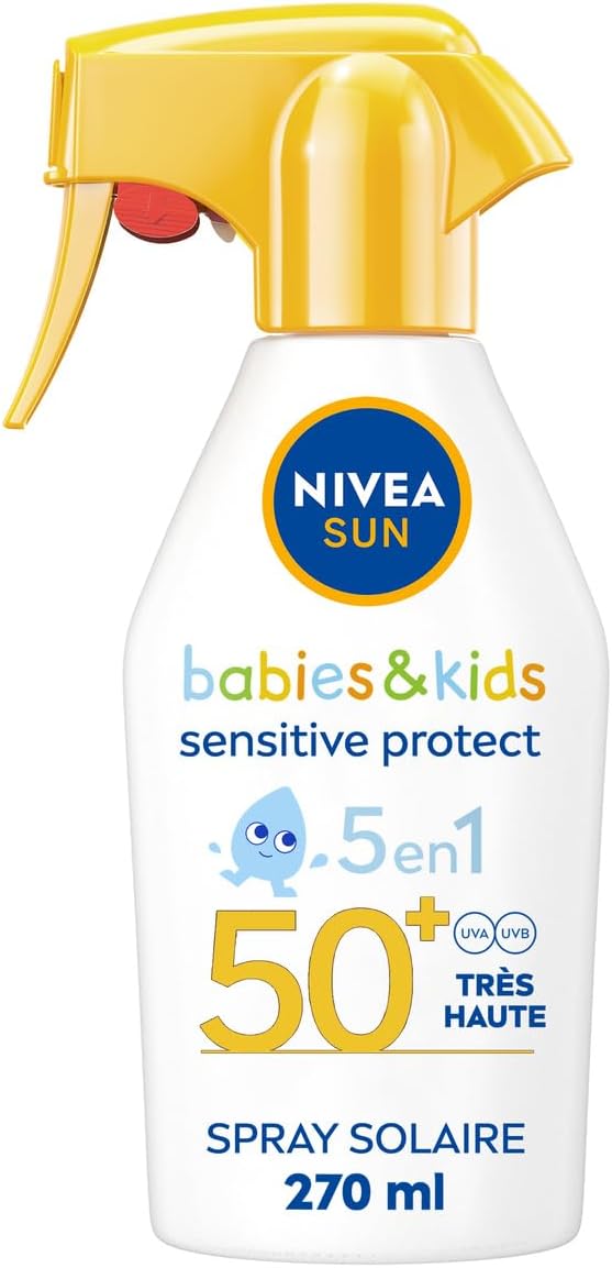NIVEA SUN 5in1 Ochrana na opaľovanie Babies & Kids SPF 50+ 270 ml