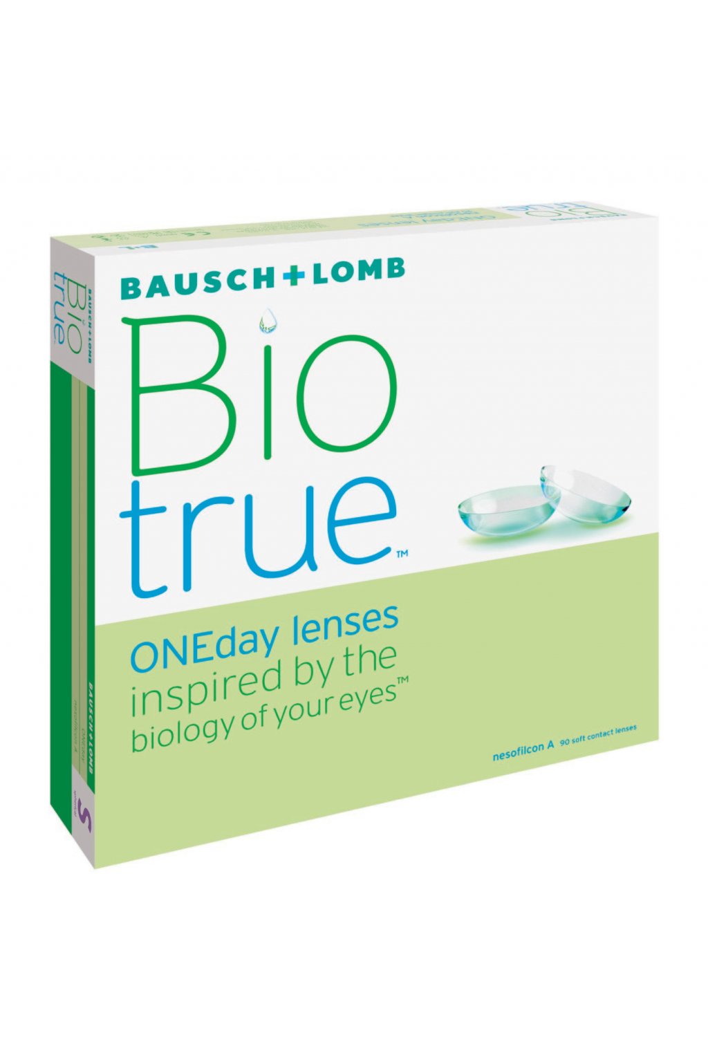 Bausch & Lomb Bausch + Lomb Bio True jednodňové šošovky 90ks -0.75