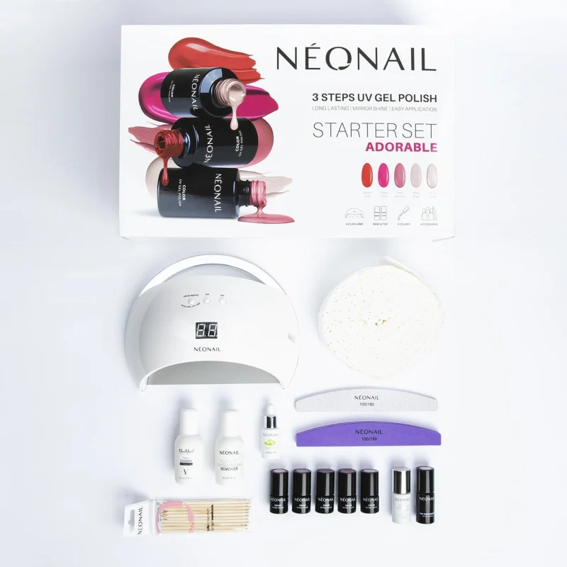 Neonail STARTER SET ADORABLE ( chýbajú 4 produkty sady)