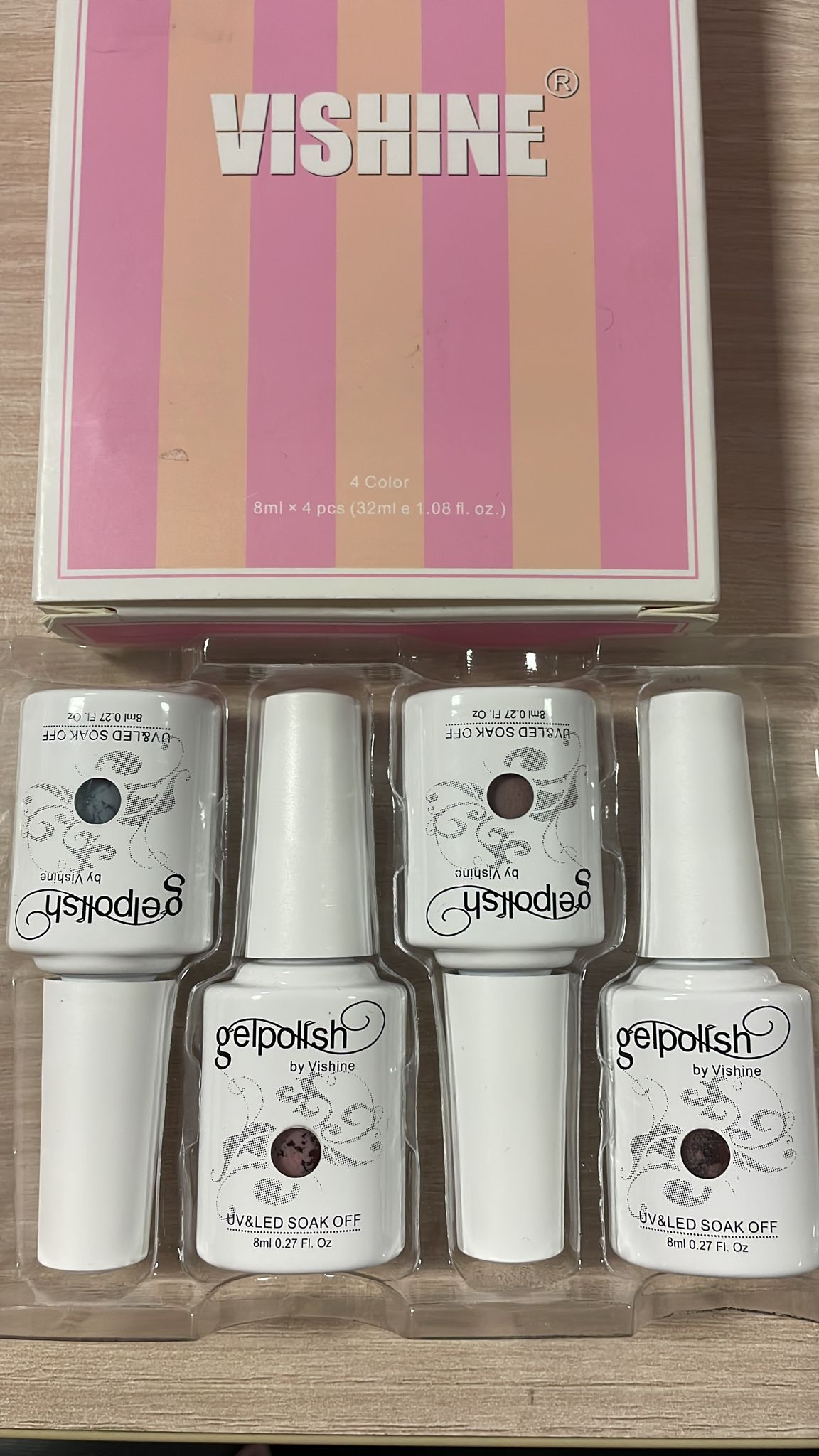 Vishine gel polish 4x8ml