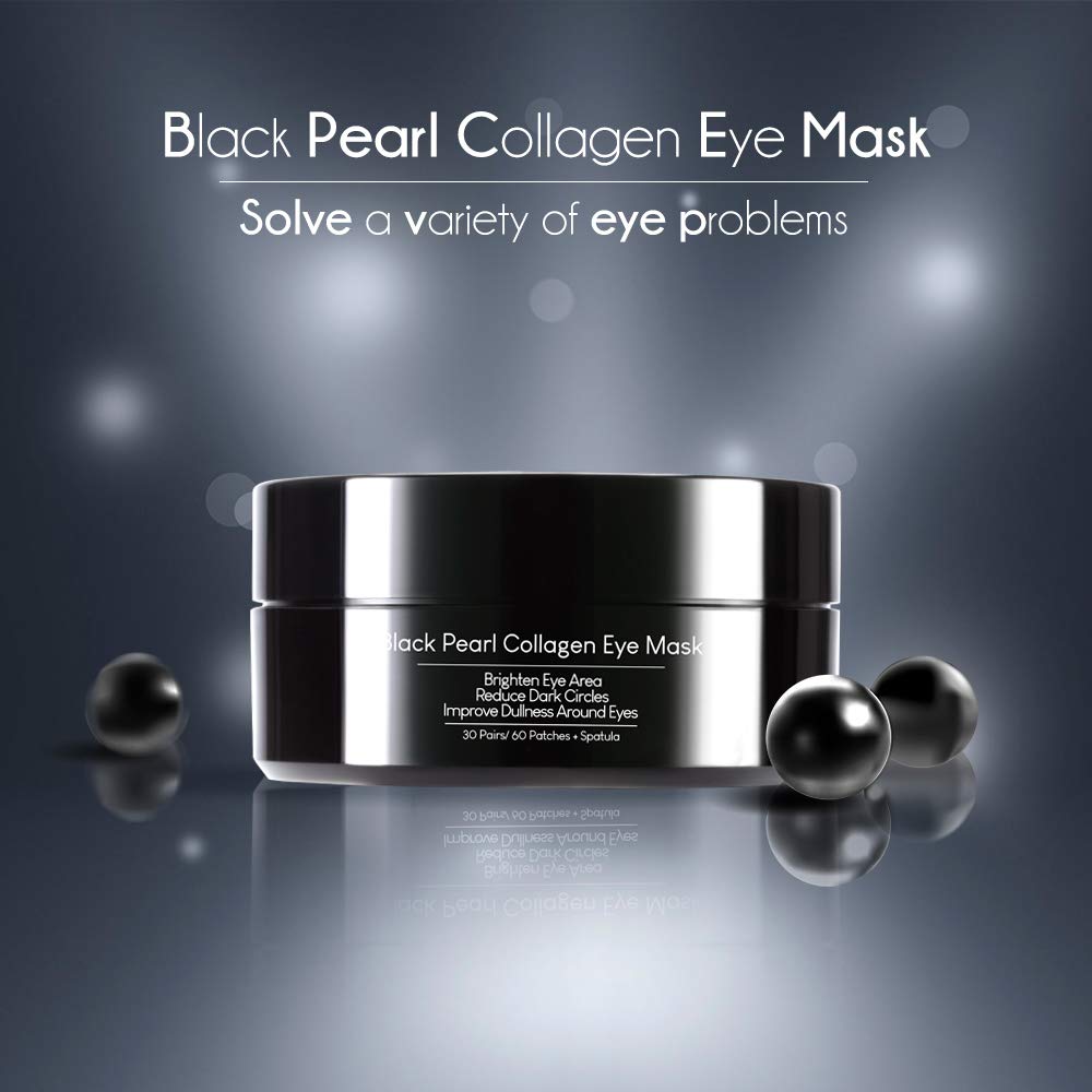 ISDREAM bLACK pEARL Eye Mask gélové očné tampóny 30 Párov