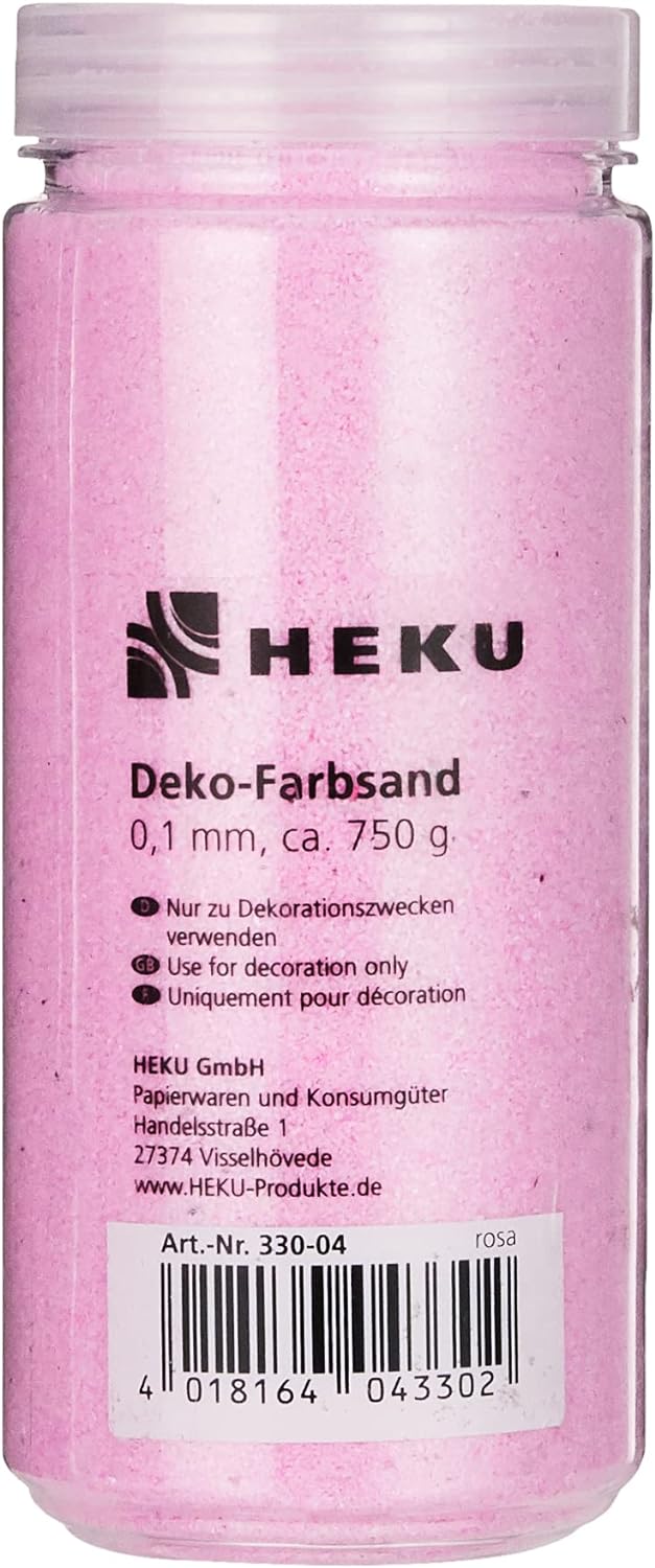 Dekoračný piesok HEKU, dekoratívne granule a kamene 750g