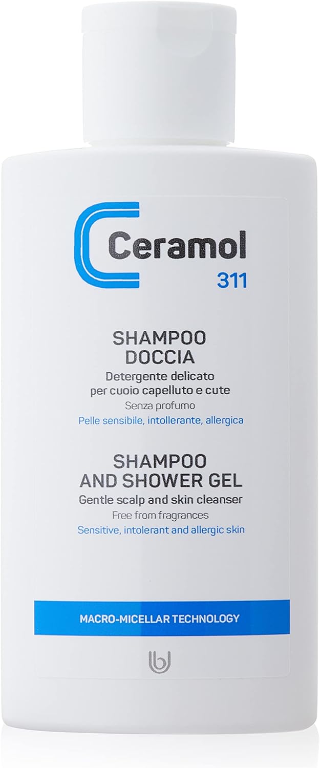 Ceramol 311 jemný šampón a sprchový gél, 200 ml