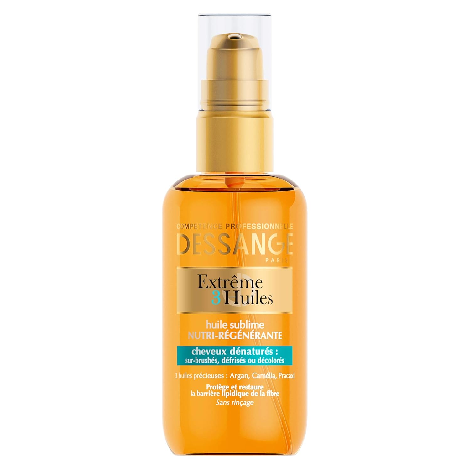 Dessange Paris DESSANGE Extreme 3 Huiles,regeneračný olej 100ml (poškodený vrchnák)