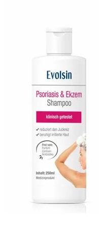 Evolsin Evolsin, Šampón na ekzémy a psoriázu 250ml, BEZ KRABIČKY