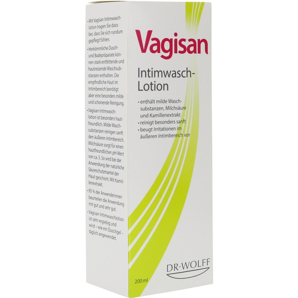 Dr. Wolff Vagisan Intimate Wash Lotion - intímna starostlivosť, jemne čistenie a prevencia infekcií 200ml