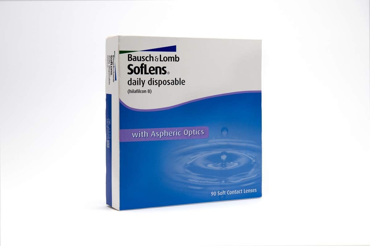 Bausch & Lomb Bausch Lomb SOFLENS DAILY DISPOSABLE - 90 ŠOŠOVIEK -2,50