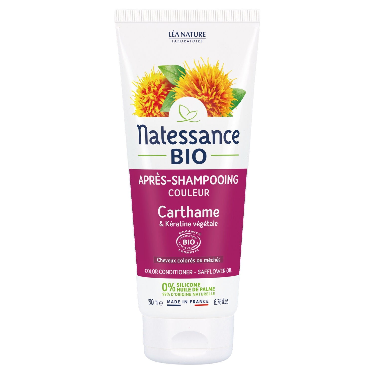 Lea Nature Kondicionér s organickým svetlicovým olejom a rastlinný keratín - 200ml