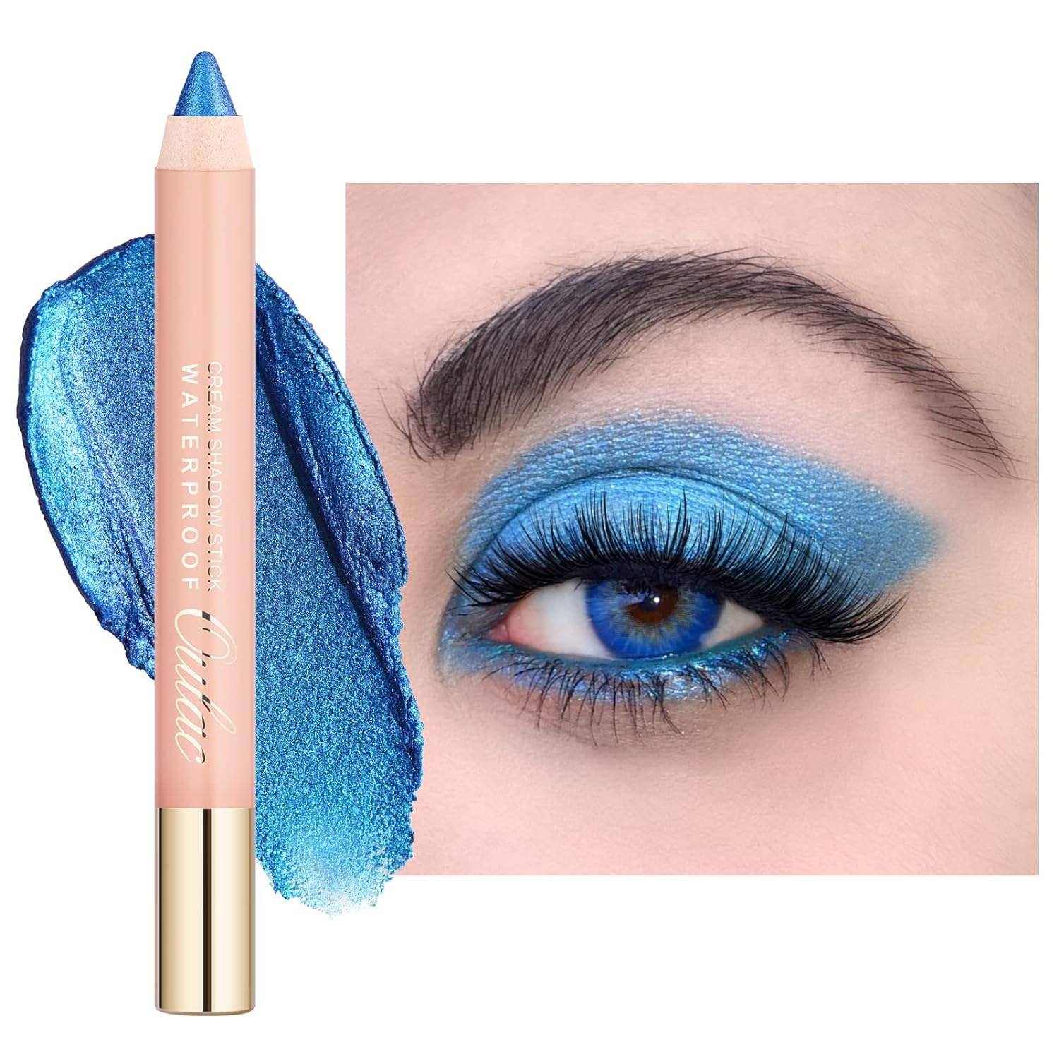 OULAC Shimmer Blue tyčinka na očné tiene 08 AQUA