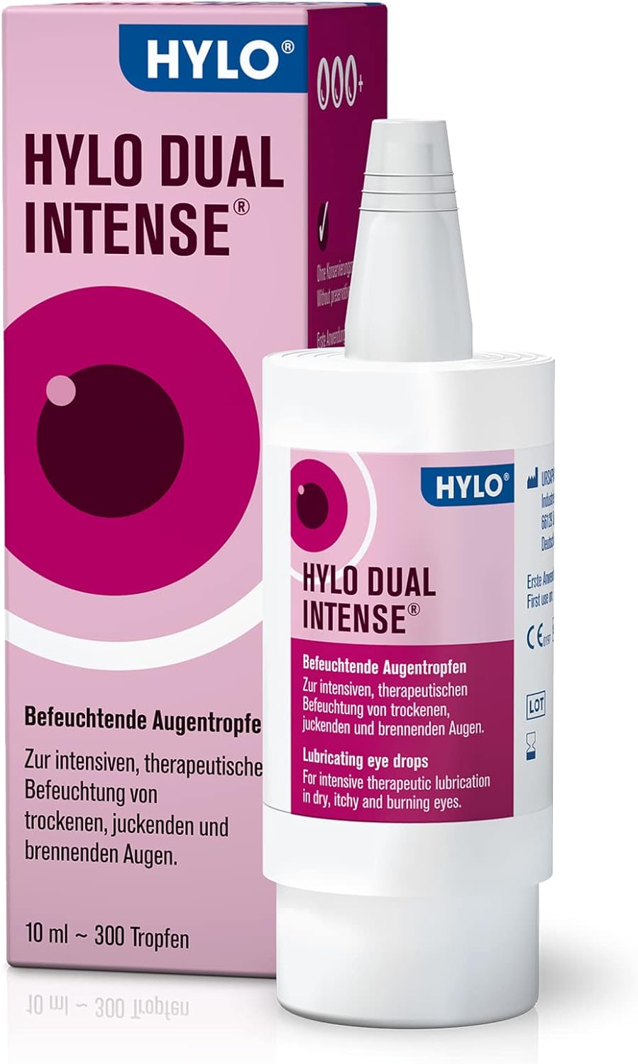 HYLO DUAL INTENSE očné kvapky 10ml