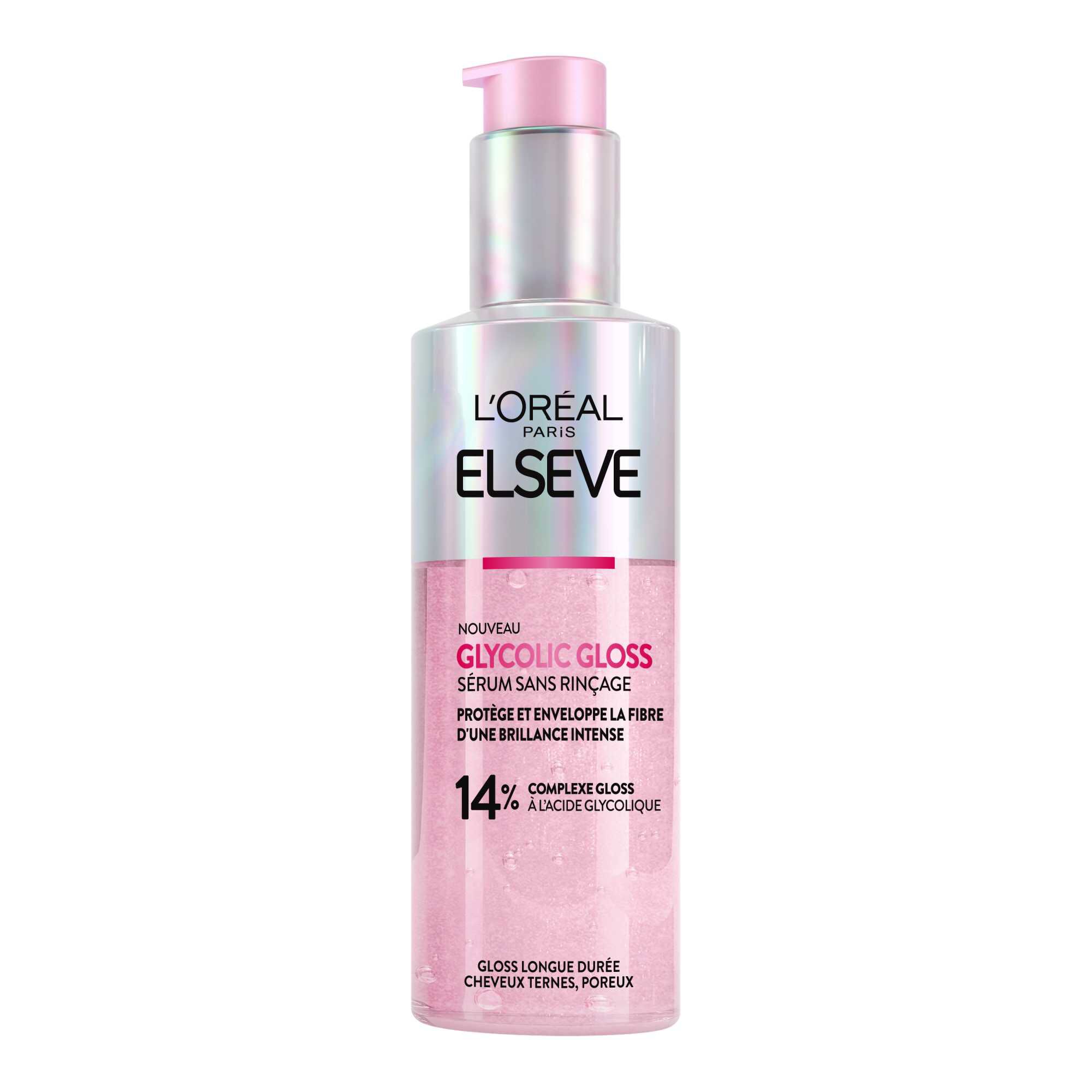 L'Oréal L’Oréal Elseve Bezoplachové sérum na vlasy Glycolic Gloss 14 %, 150ml
