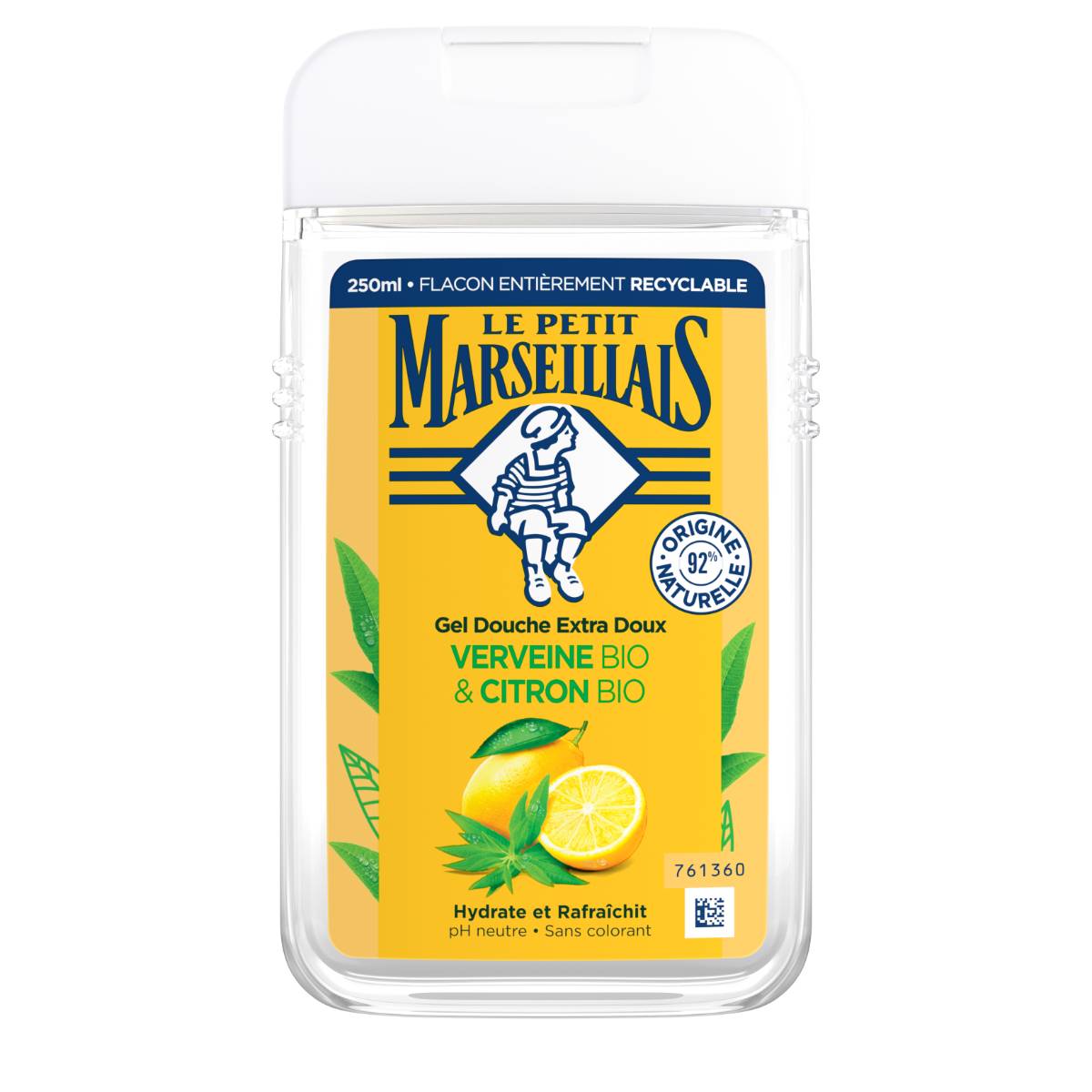 Le petit Marseillais Verbena & Lemon extra jemný sprchový gél 250ml