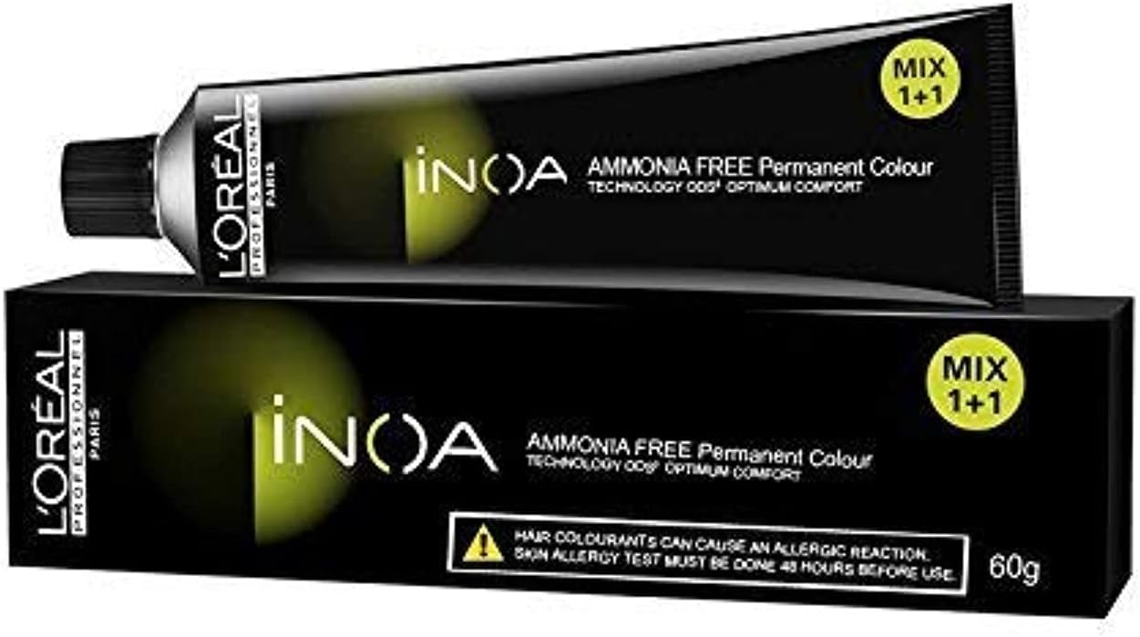L'Oréal L'Oreal Professionnel Inoa Farba na vlasy č. 1, 60 g (ČIERNA)