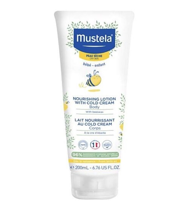 Mustela výživné mlieko so studeným krémom 200 ml
