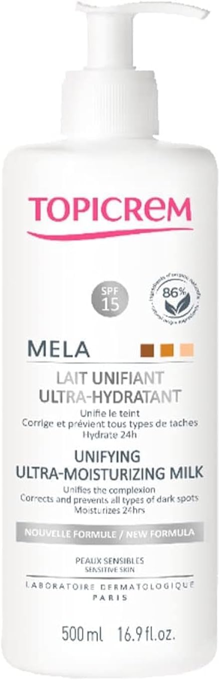 Topicrem Mela Lightening Ultra-hydratačné mlieko 500 ml