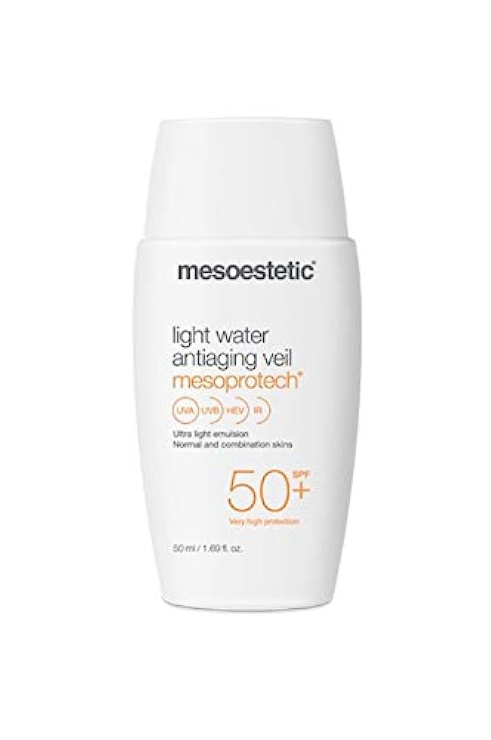 mesoestetic Mesoprotech® vodný závoj ľahký opaľovací krém spf50 50ml