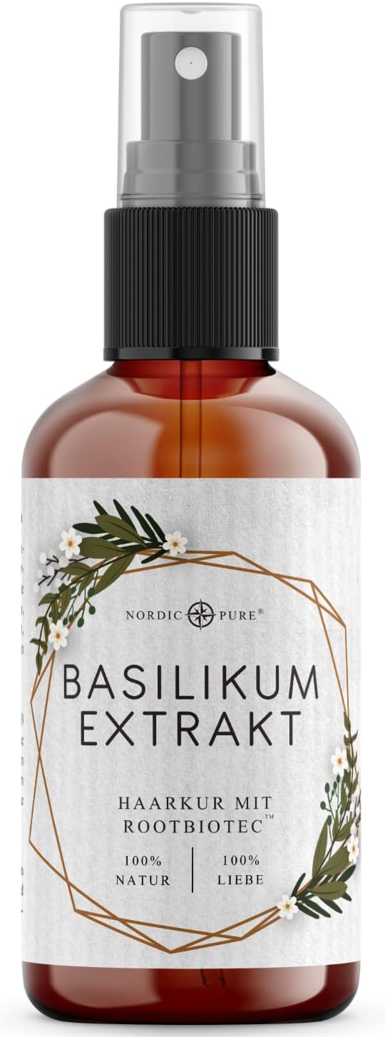 Nordic pure Kúra na vlasy s extraktom z bazalky 100ml