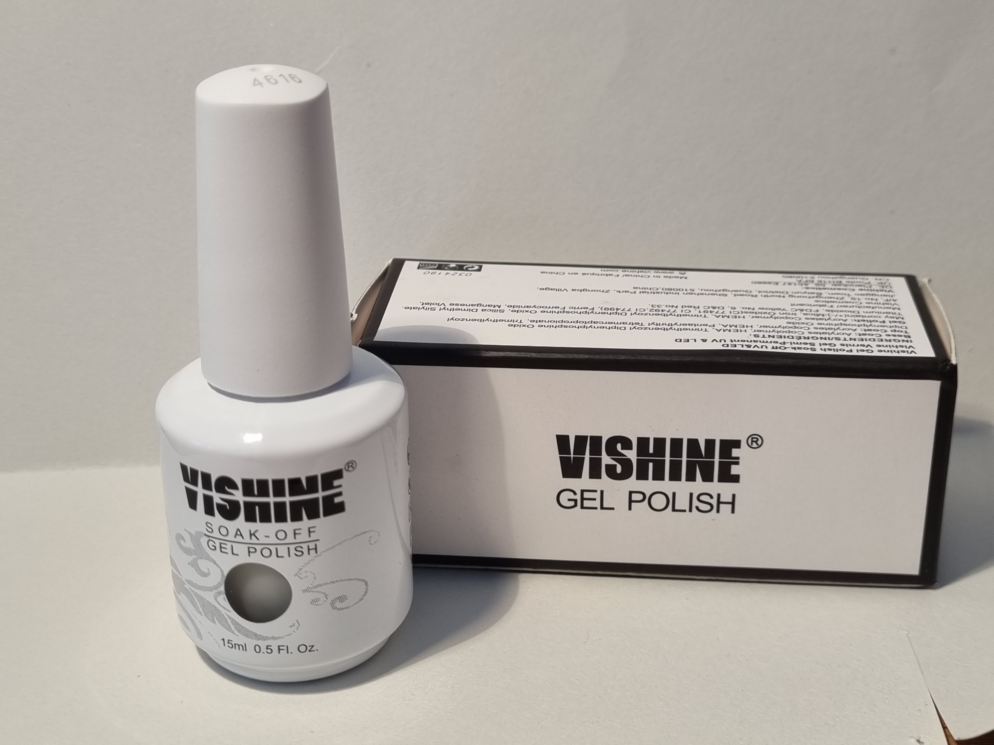 Vishine Soak-OFF gélový lak na nechty No.4616, 15ml