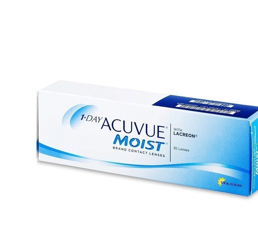 1-DAY Acuvue Moist (30 šošoviek) +4.25