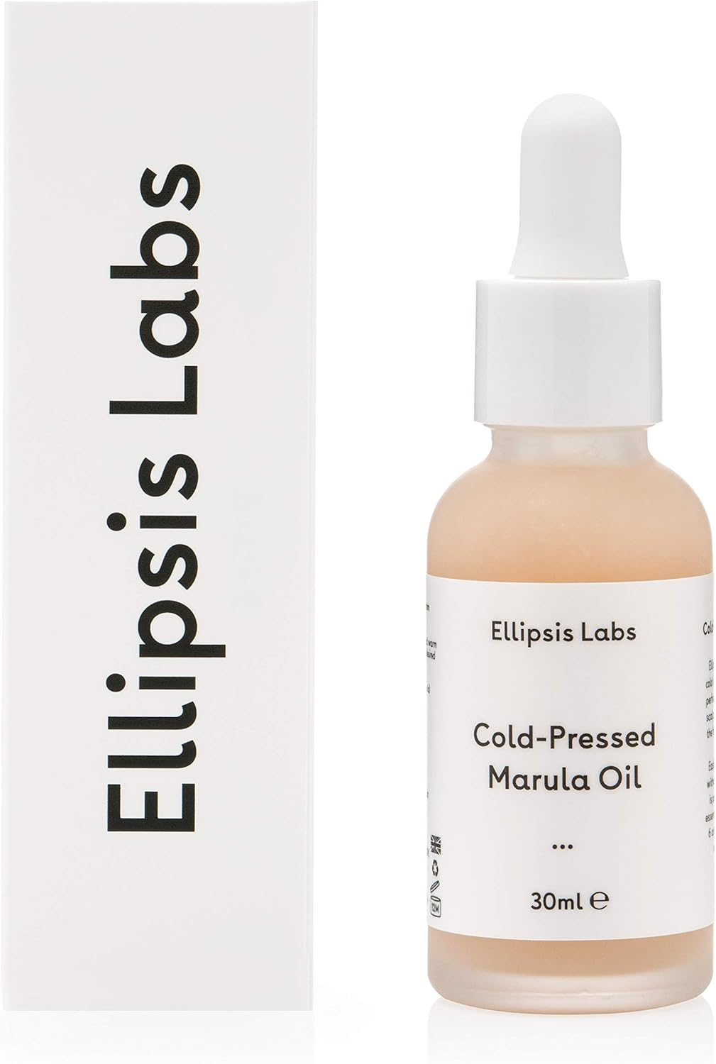 Ellipsis Labs 100% prírodný a organický za studena lisovaný marulový olej 30ml